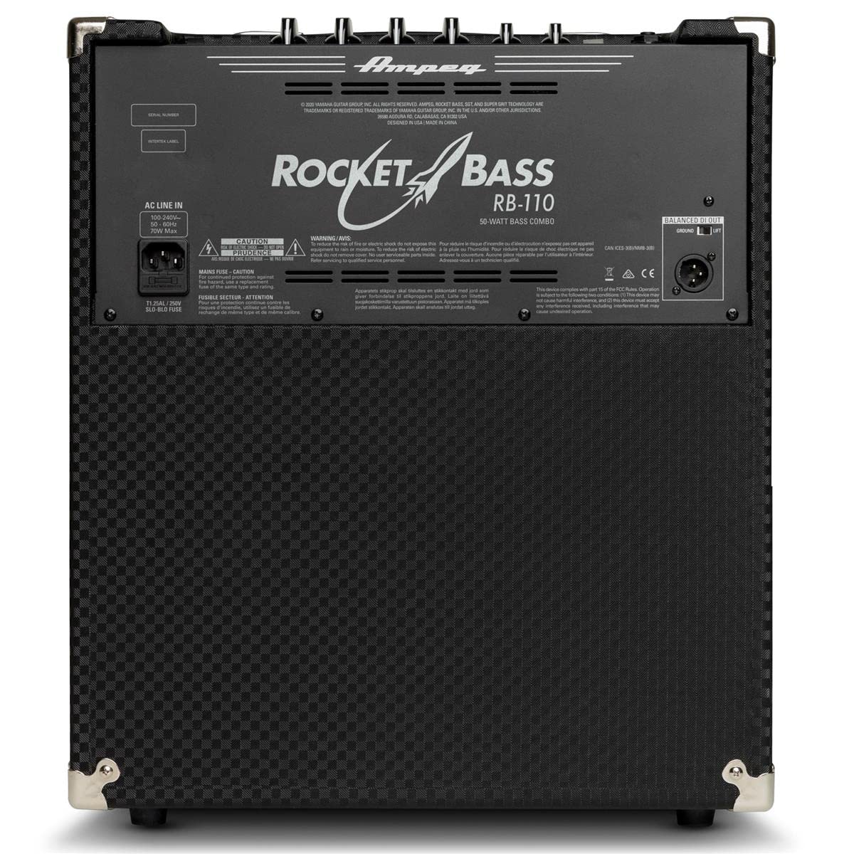 Amazon.co.jp: Ampeg Rocket Bass RB-110 1x10インチ 50ワット バス