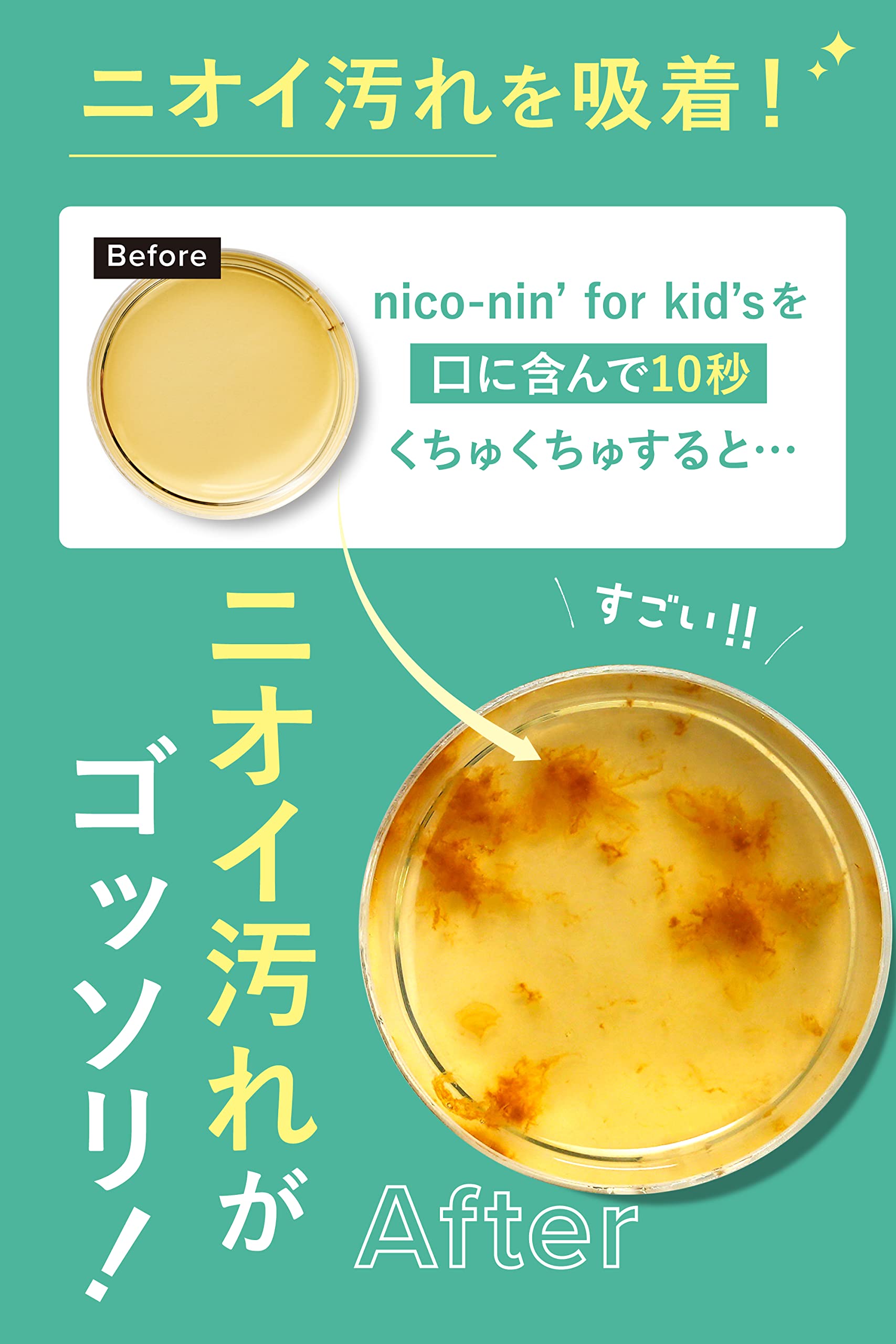 Amazon | コハルト nico-nin for kids （ 子供 マウスウォッシュ