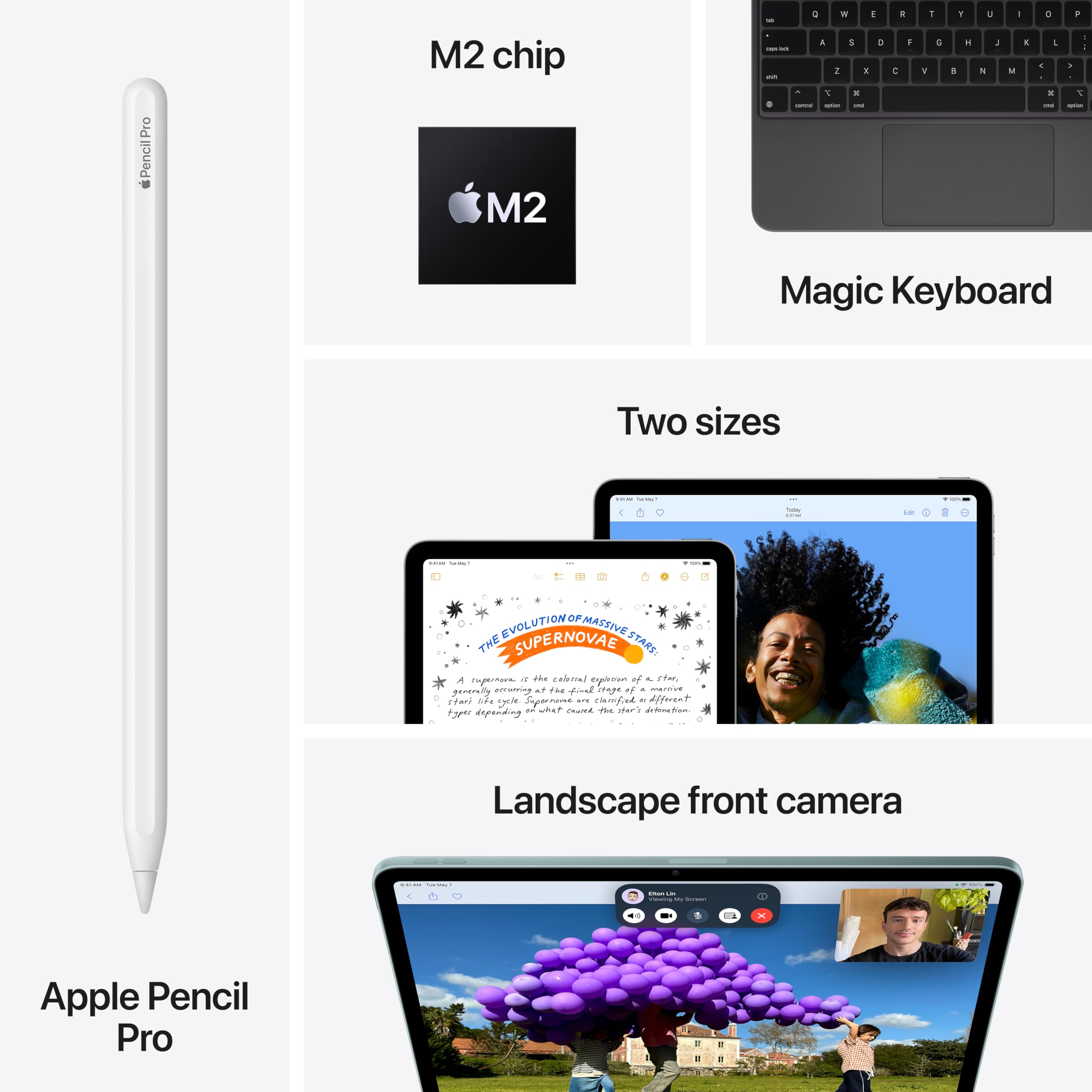 Amazon.com : Apple 2024 iPad Air 11-inch, WiFi, 128GB, Blue