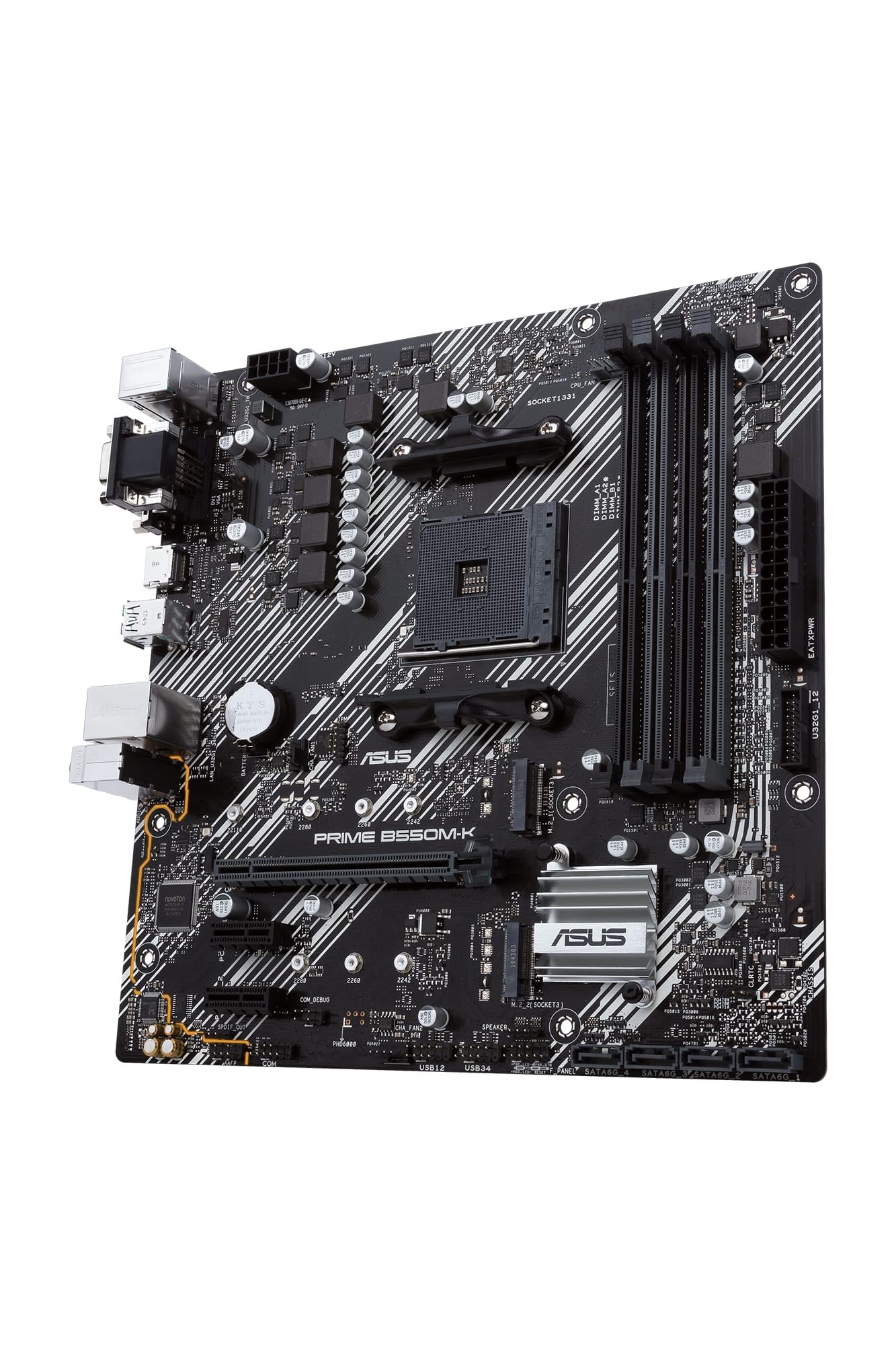 Amazon.com: ASUS Prime B550M-K AMD B550 Socket AM4 Micro ATX DDR4