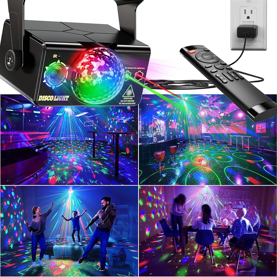 Amazon.co.jp: パーティーライト DJディスコライト ディスコボール