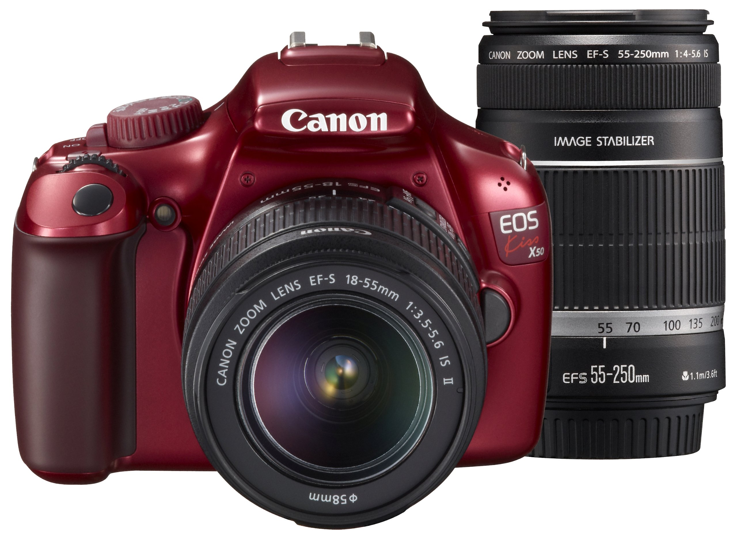 Amazon | Canon デジタル一眼レフカメラ EOS Kiss X50 ダブルズーム