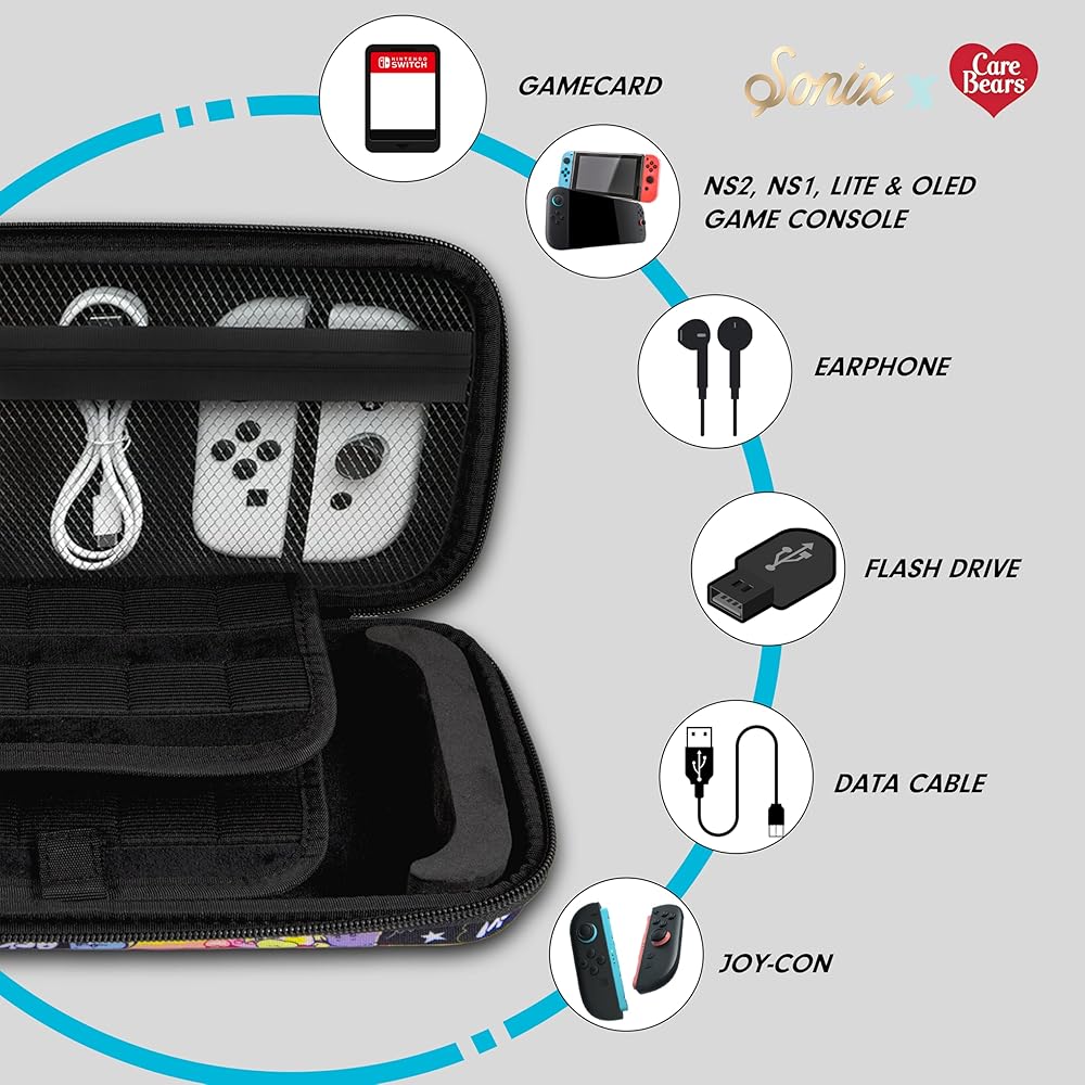 Amazon.com: Sonix Carrying Case for Nintendo Switch 2, Switch 1