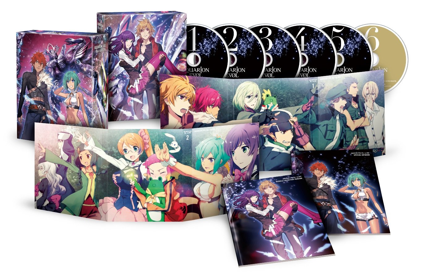 Amazon.co.jp: アクエリオンEVOL 禁断合体 Blu-ray BOX : 梶裕貴, 茅野