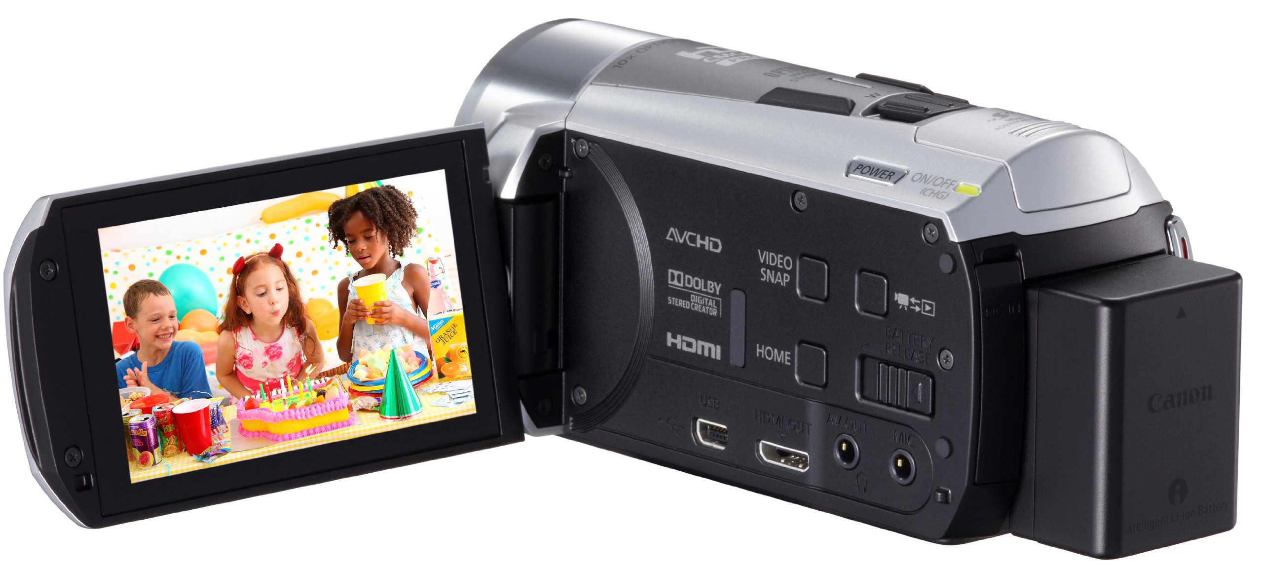 Amazon | Canon デジタルビデオカメラ iVIS HF M51 シルバー 光学10倍
