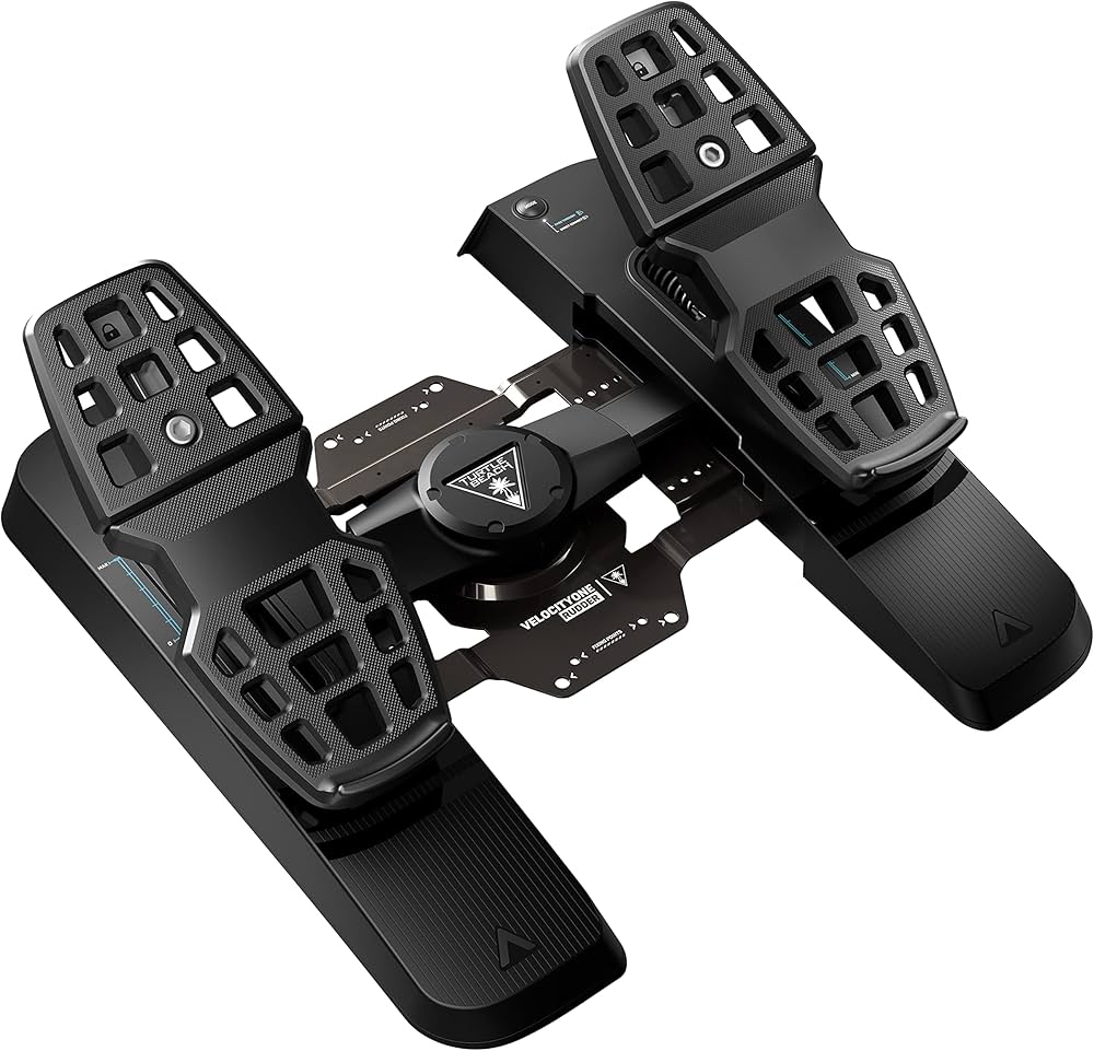Amazon.com: Turtle Beach VelocityOne Universal Rudder Pedals for