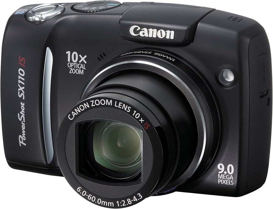 Amazon Canada: Canon Powershot SX110IS 9MP Digital Camera with 10x