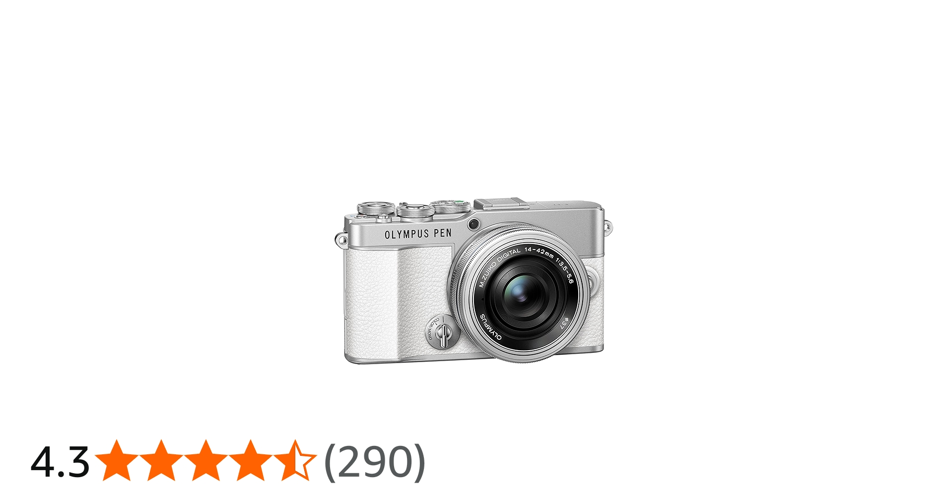 Amazon | OLYMPUS PEN E-P7 14-42mm EZレンズキット ホワイト | ミラー
