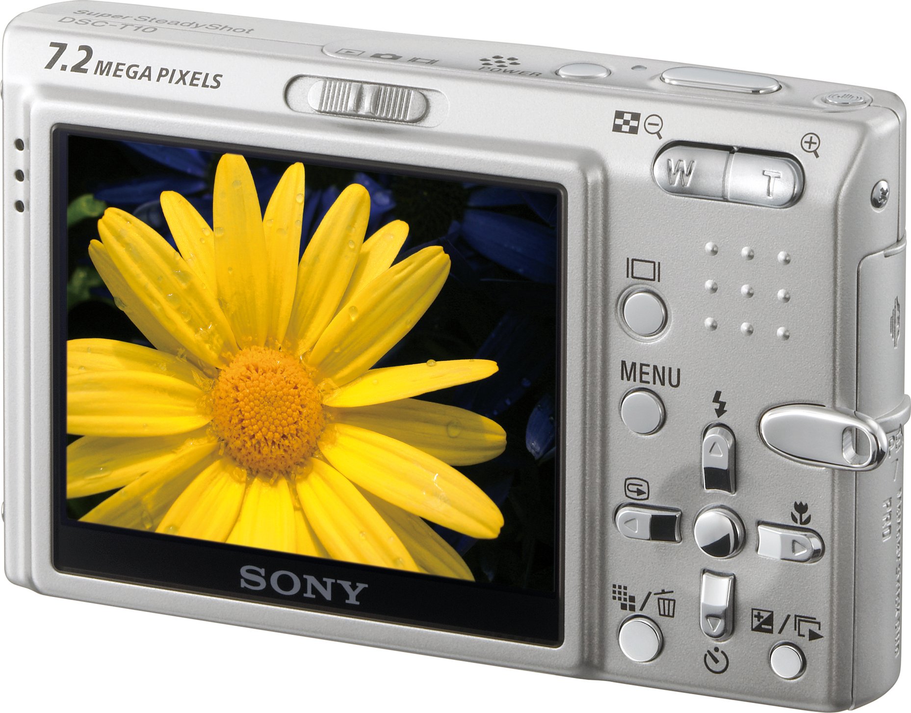 Amazon.com : Sony Cybershot DSC-T10 7.2MP Digital Camera with 3x