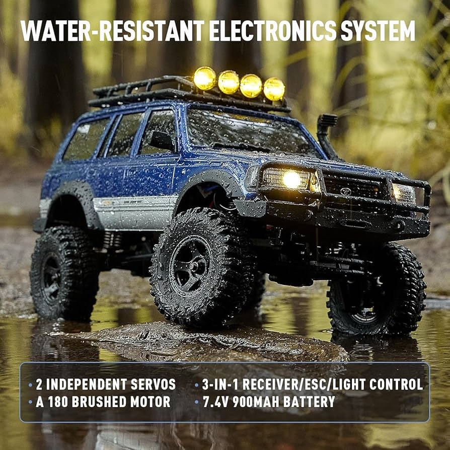 Amazon.co.jp: FMS 1/18スケールRCクローラー ホビーラジコン FCX18