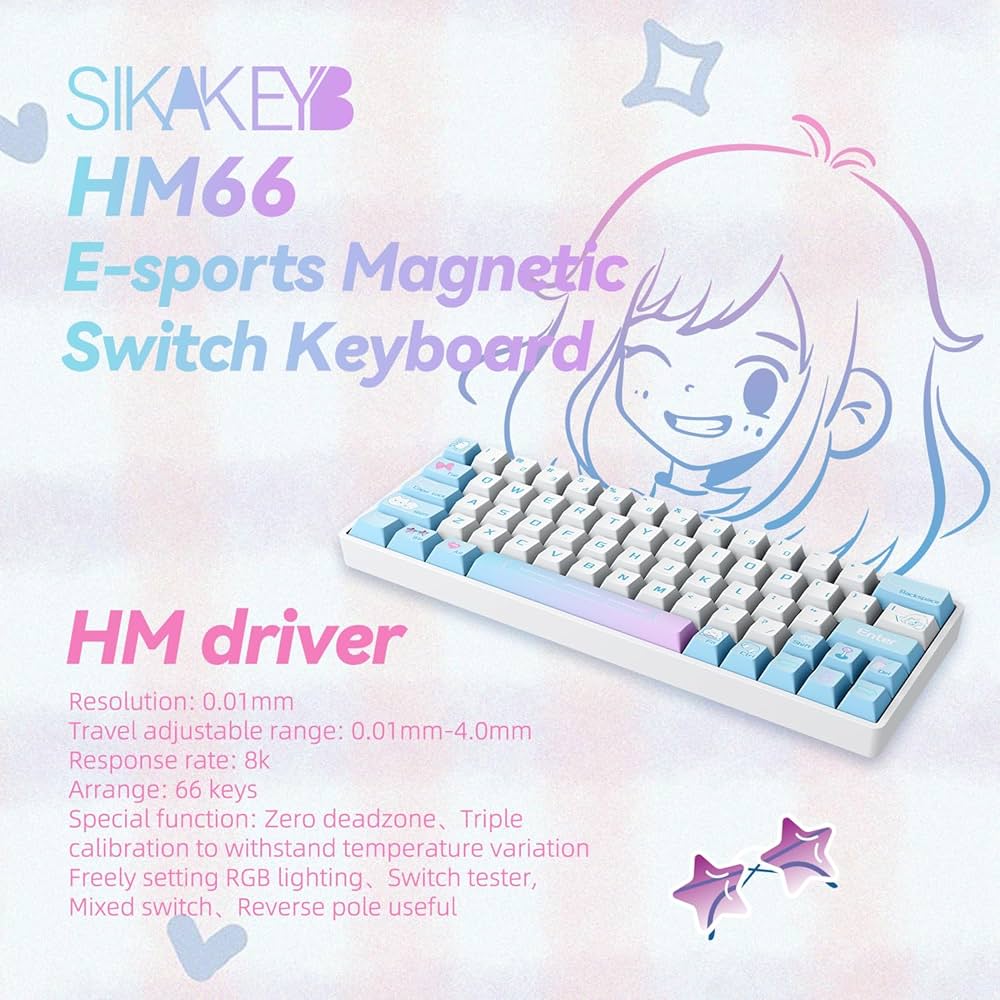Amazon | Sikakeyb Castle HM66 ゲーミングキーボード ラピッド