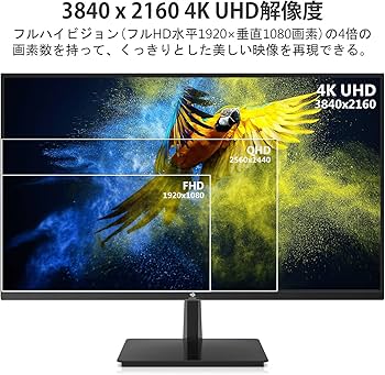 Amazon.co.jp: 4K モニター 28インチ 27インチ ディスプレイ LED