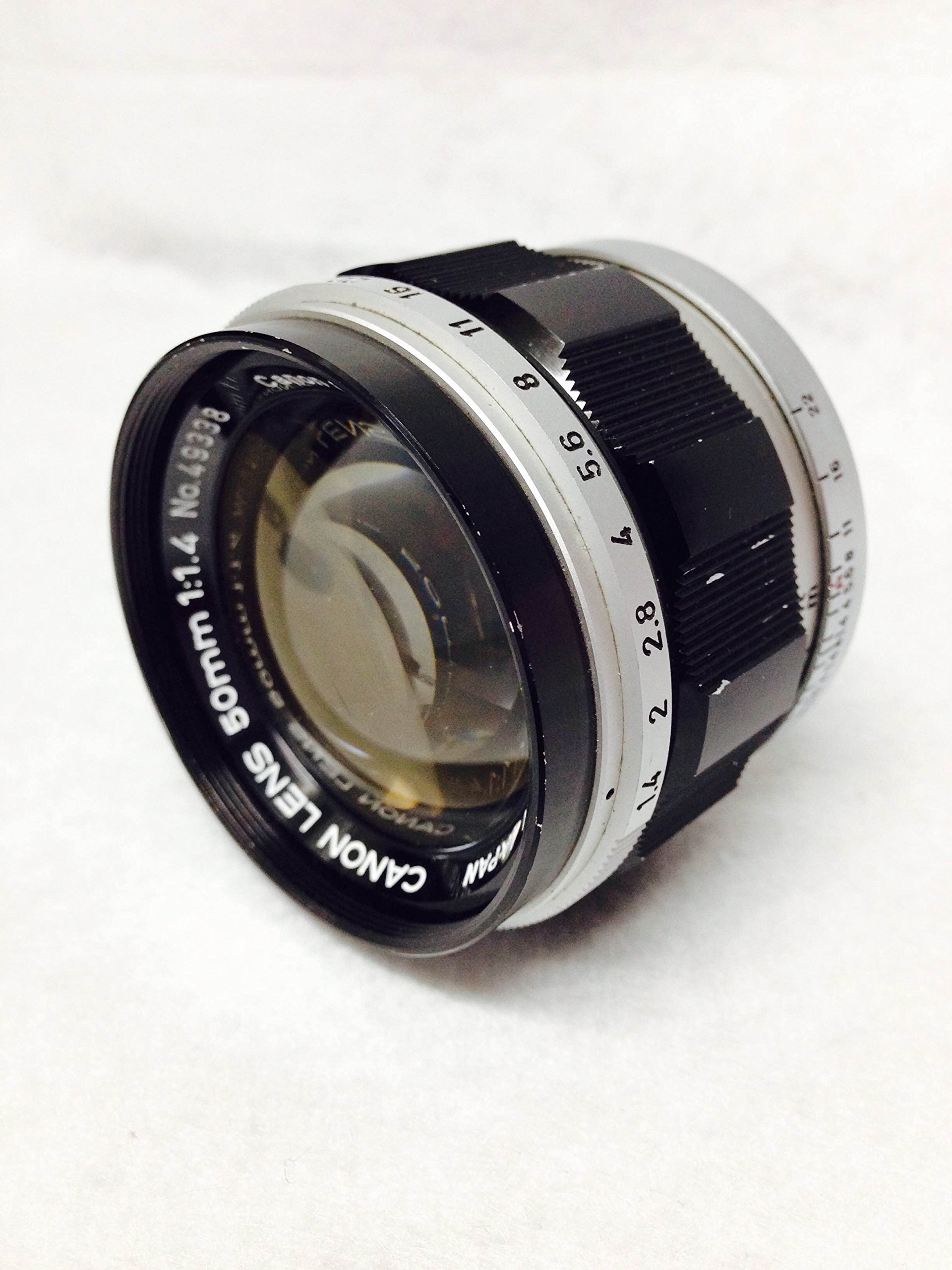 Amazon | Canon 50mm 1:1.4 f1.4 ライカ Lマウント | カメラ用交換