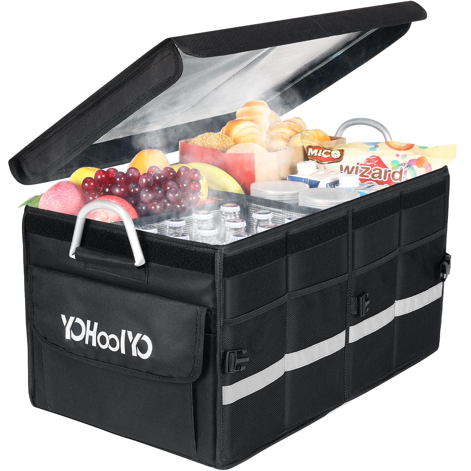 Amazon.co.jp: YOHOOLYO 車用収納ボックス 保温保冷ボックス