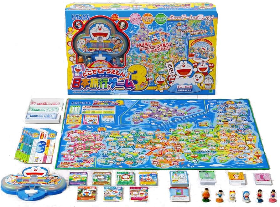 Amazon.co.jp: どこでもドラえもん 日本旅行ゲーム 3 : おもちゃ