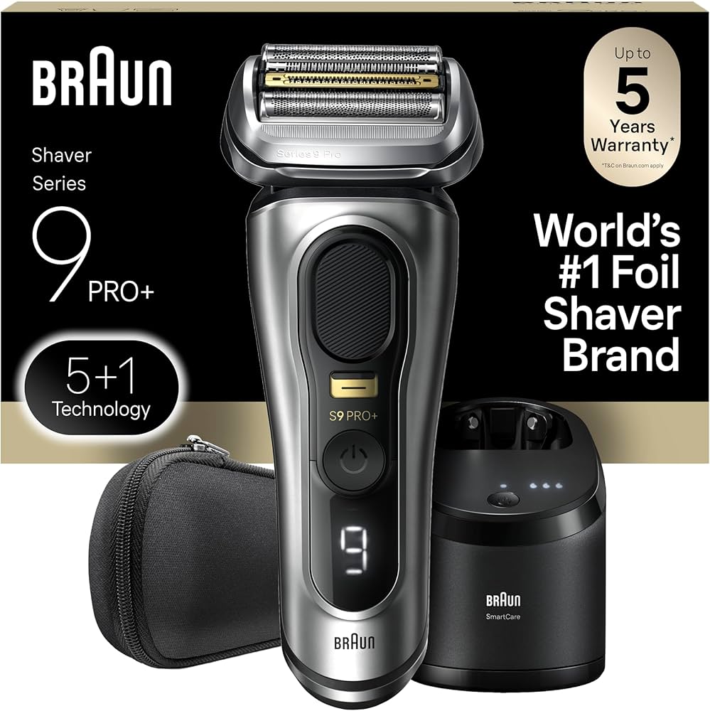 Braun Series 9 PRO+ Electric Shaver for Men with Precision Long