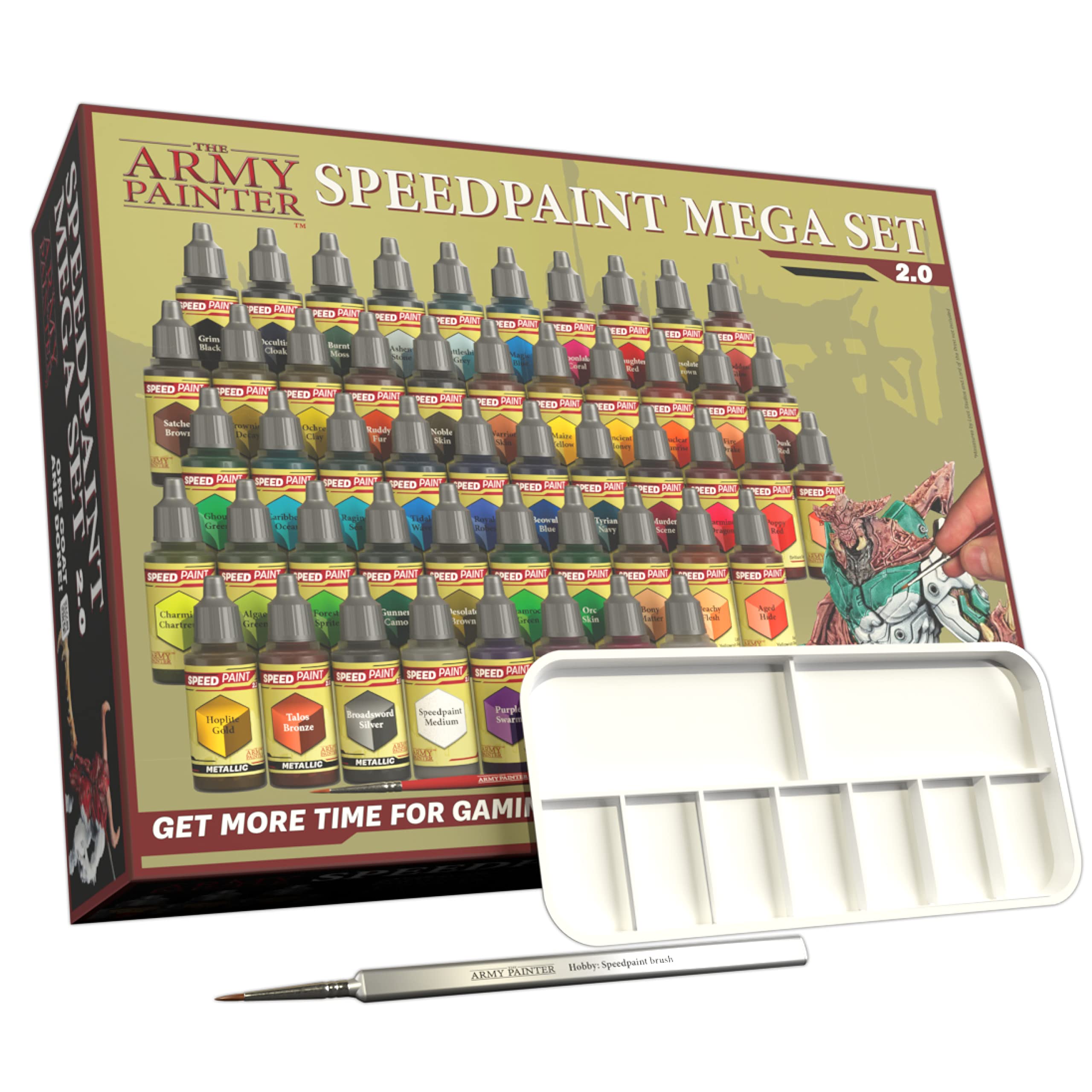 Amazon.com: The Army Painter Speedpaint 2.0 Mega Set Combo, 50