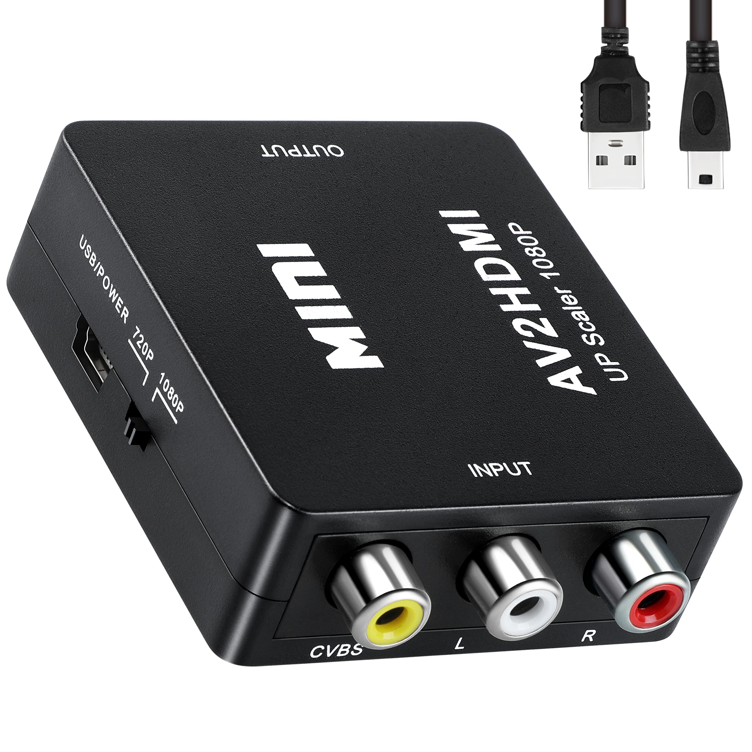 Amazon | RCA to HDMI変換コンバーター AV to HDMI 変換 コンバーター