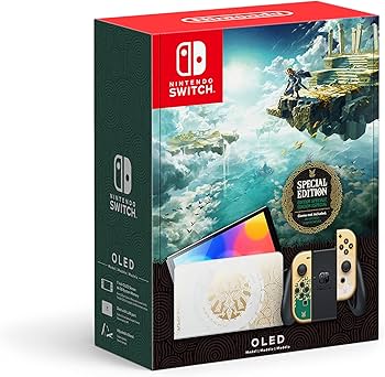 Amazon.com: Nintendo Switch OLED Model The Legend of Zelda (Renewed)