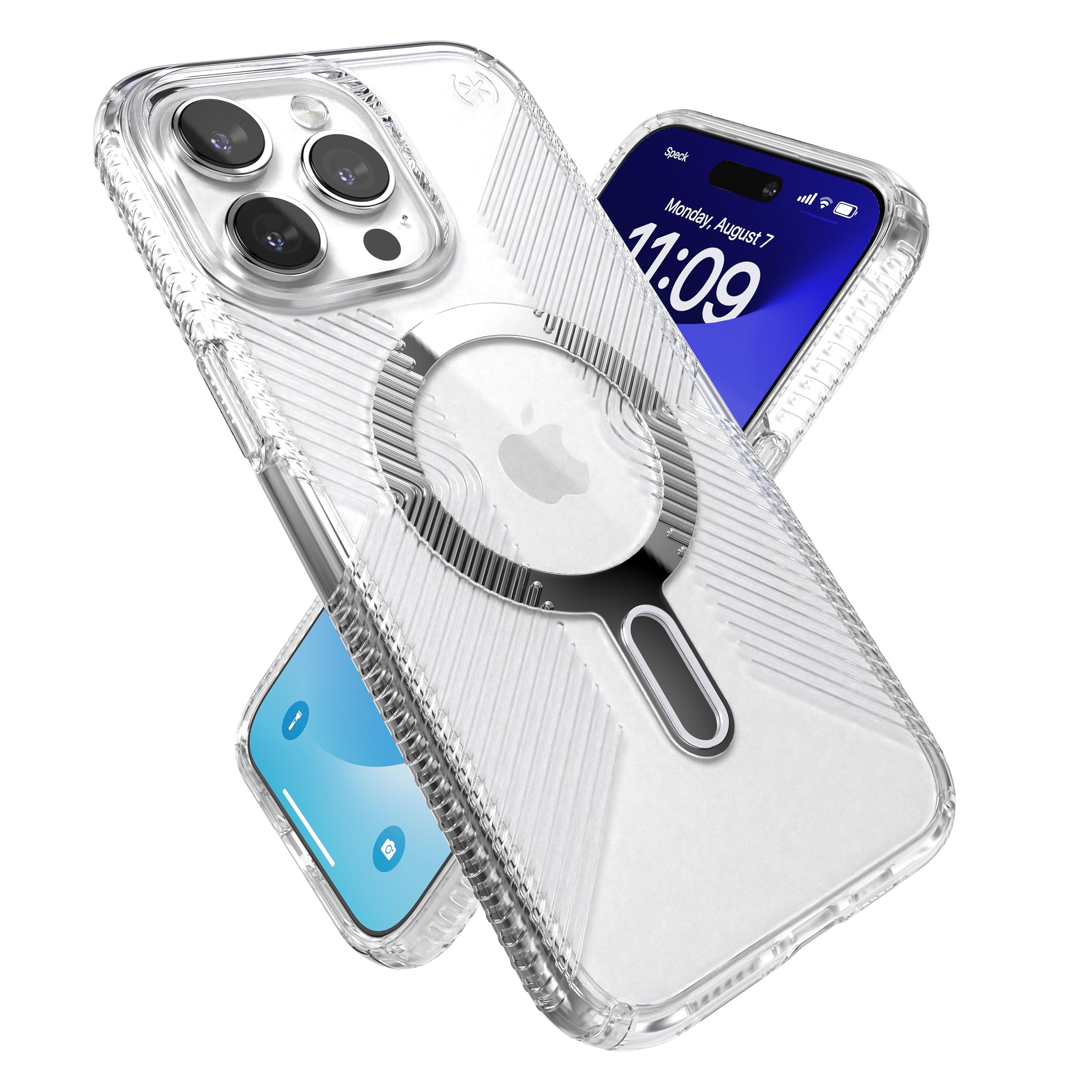 Amazon.com: Speck Clear iPhone 15 Pro Max Case - ClickLock No-Slip