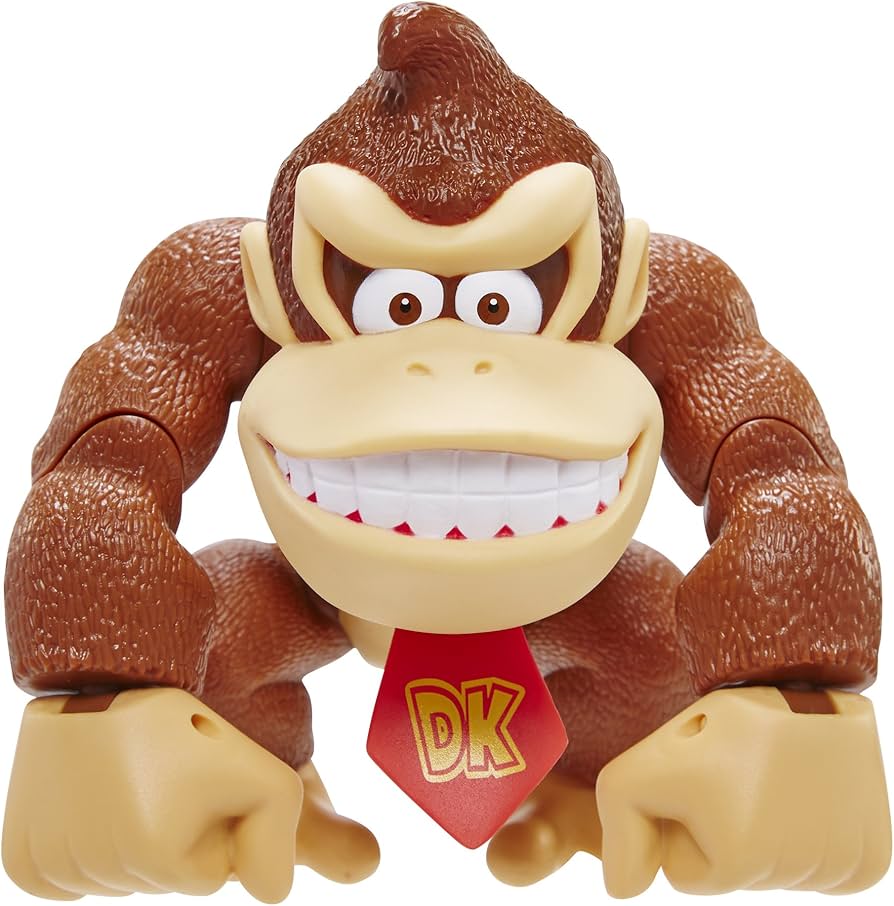 Toys Zany World Of Nintendo Donkey Kong Country Donkey Kong 6 Inch