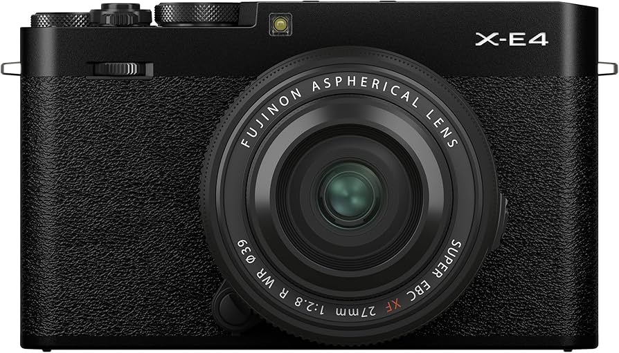Amazon.com : Fujifilm X-E4 XF27mmF2.8 Kit - Black : Electronics