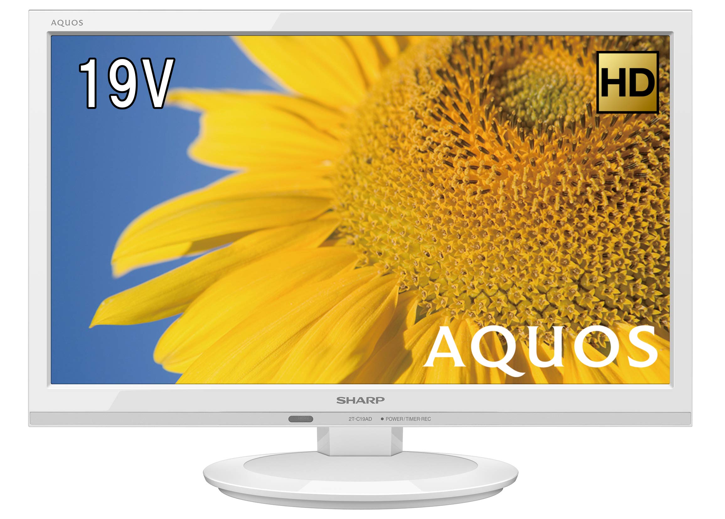 Amazon | シャープ 19V型 AQUOS 液晶テレビ 2T-C19ADW | テレビ 通販