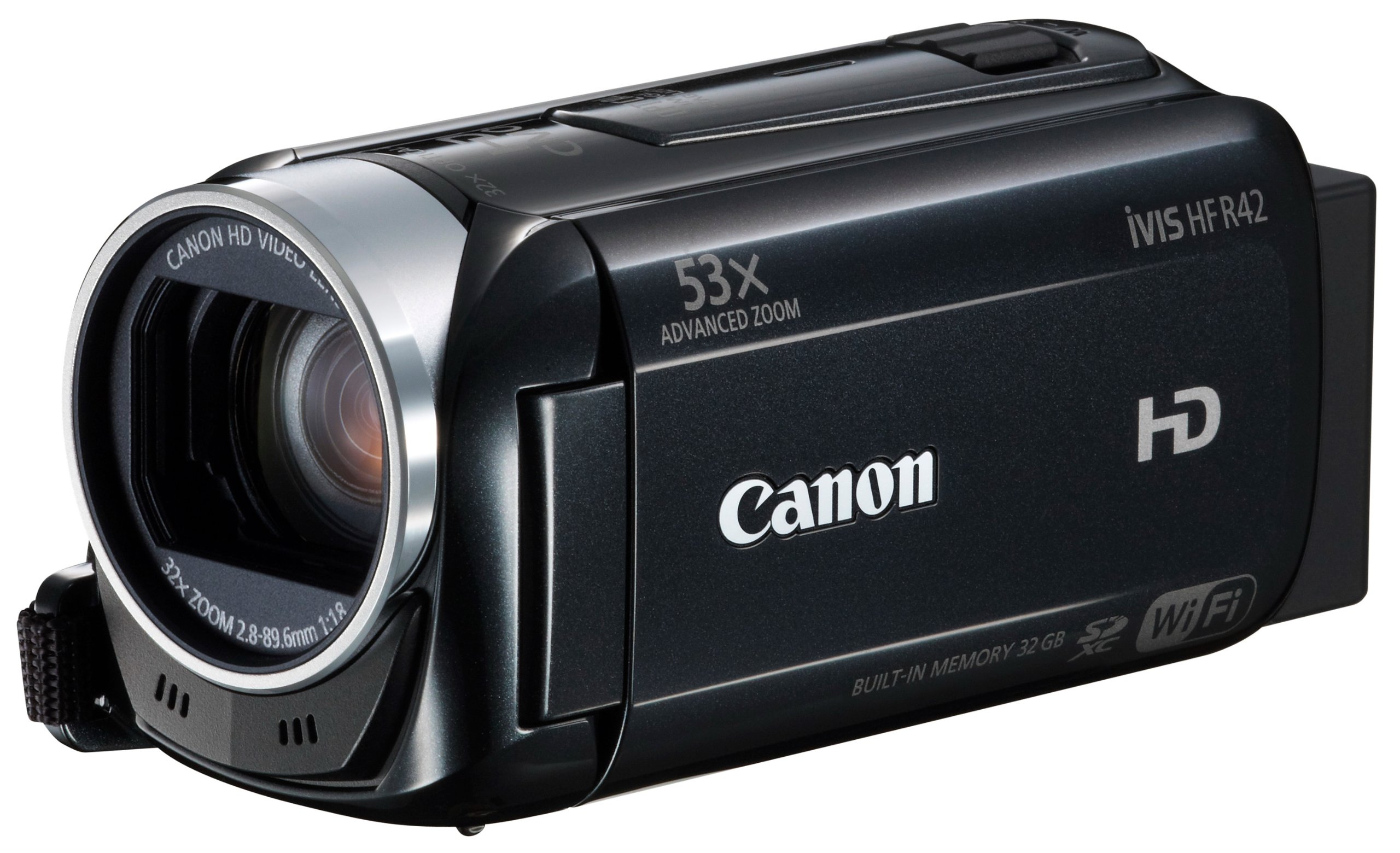 Amazon | Canon デジタルビデオカメラ iVIS HF R42 光学32倍ズーム