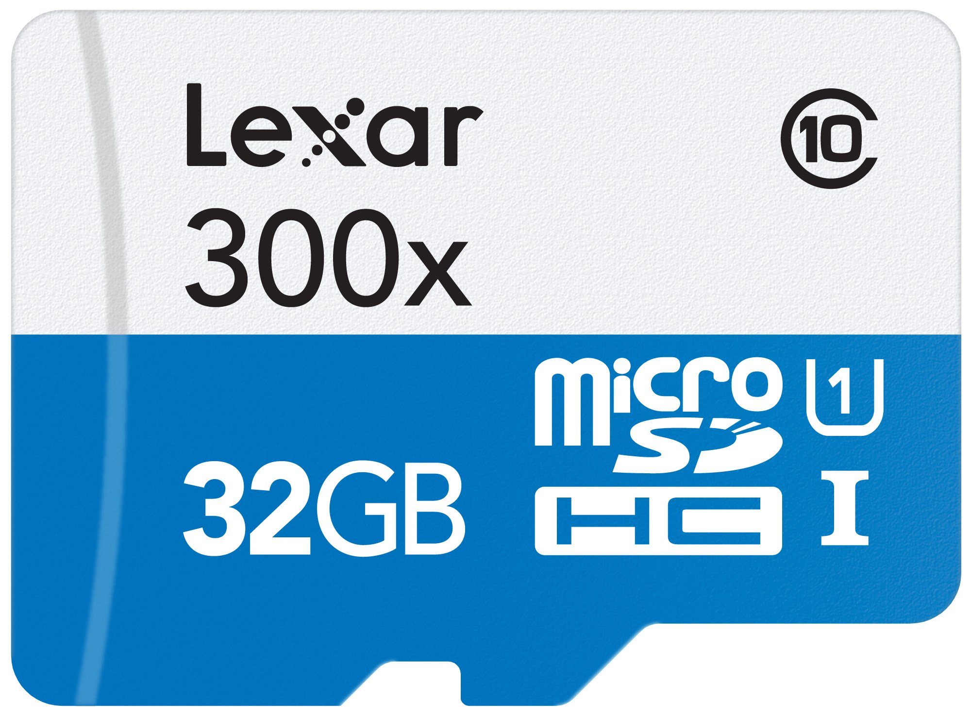 Amazon.com: Lexar High-Performance MicroSDHC 300x 32GB UHS-I/U1 w