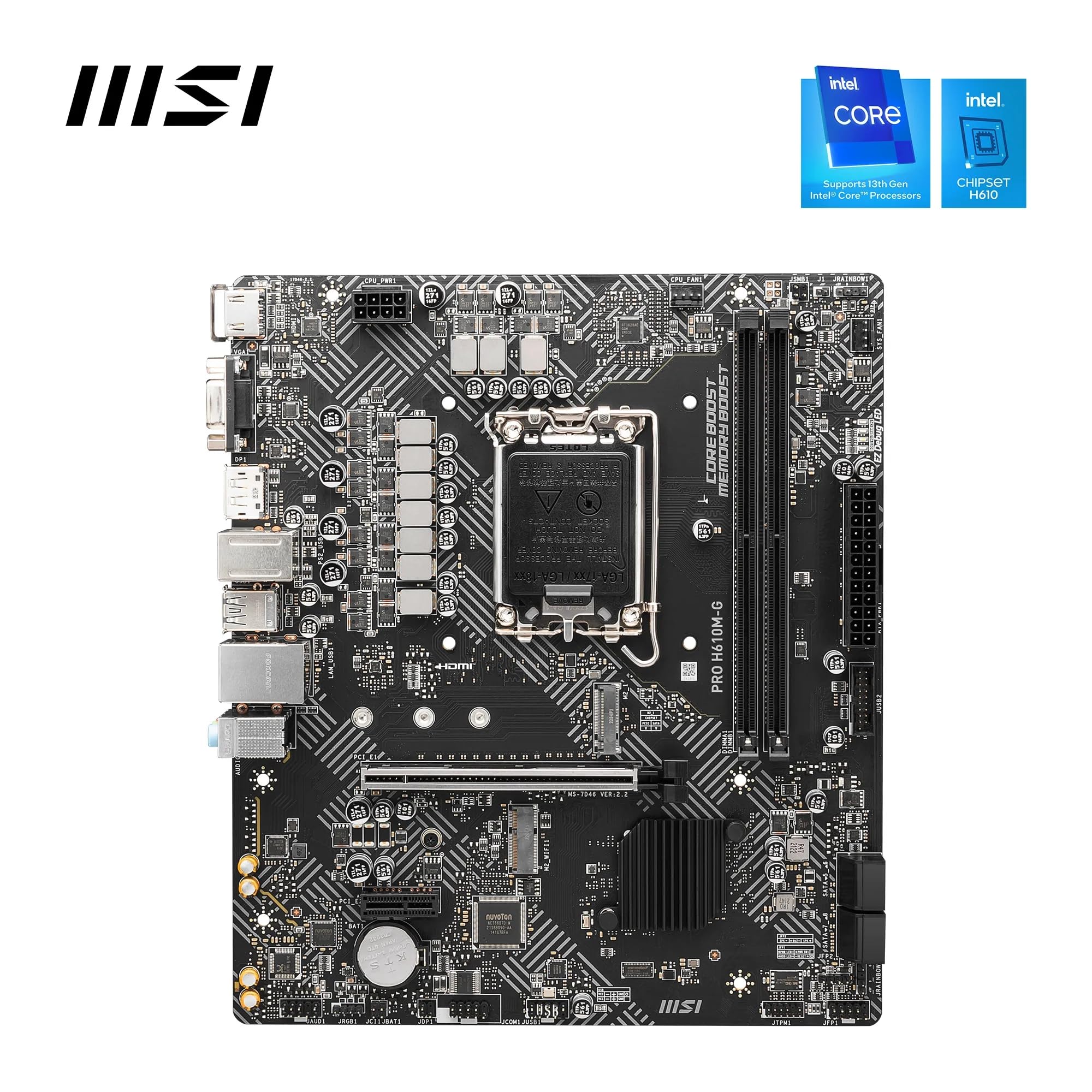 Amazon.com: PRO H610M-G : Electronics