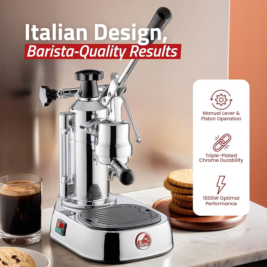 Amazon.com: La Pavoni EPC-8 Europiccola Lever Style Espresso