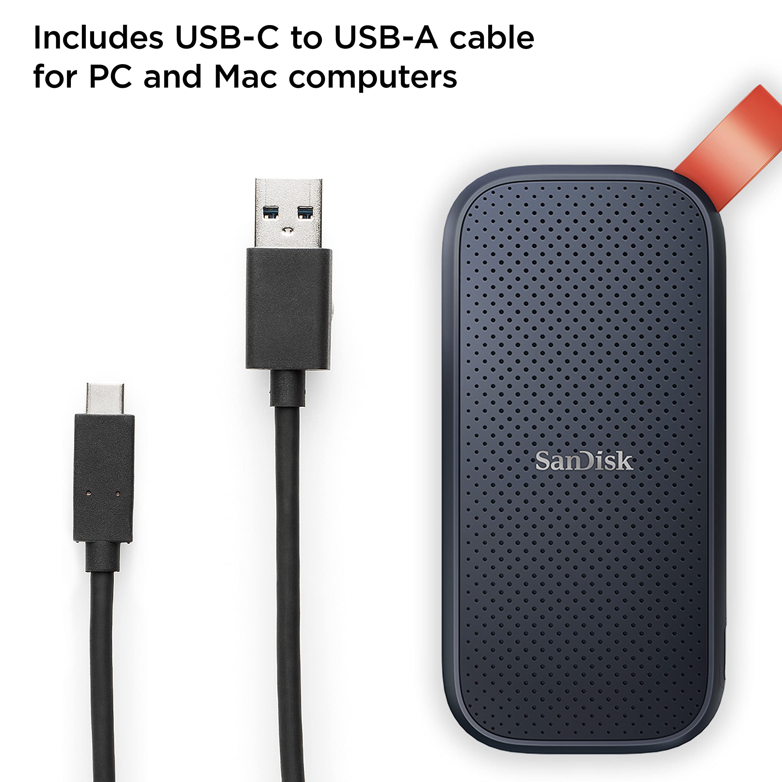 Amazon | SanDisk (サンディスク) 2TB ポータブル SSD ポータブル外