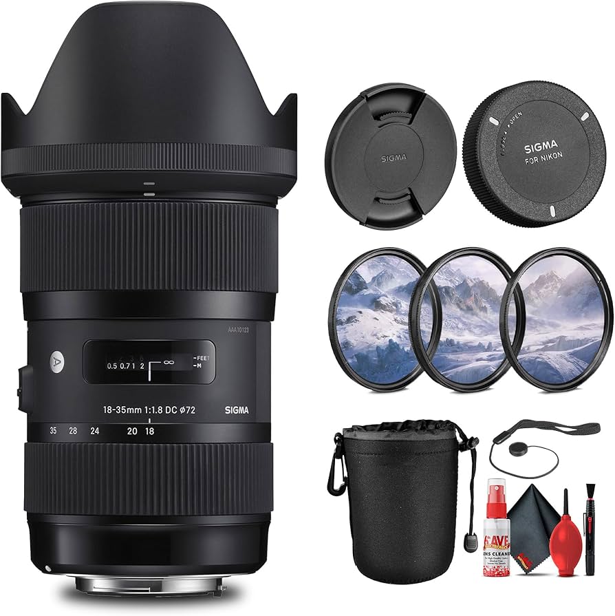 Amazon.com : Sigma 18-35mm f/1.8 DC HSM Art Lens for Nikon: Wide