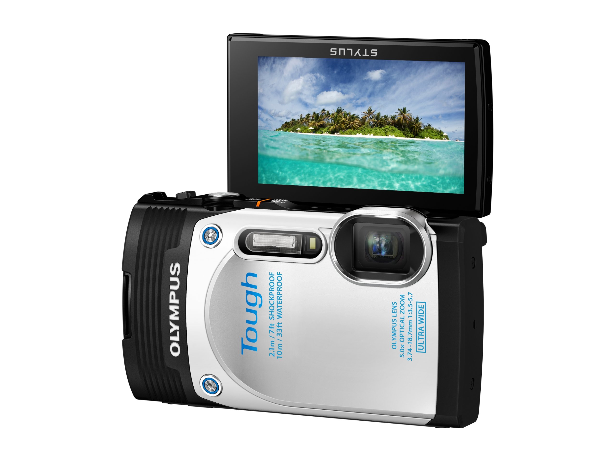 Amazon.com : Olympus Stylus TG-850 IHS 16 MP Digital Camera (White
