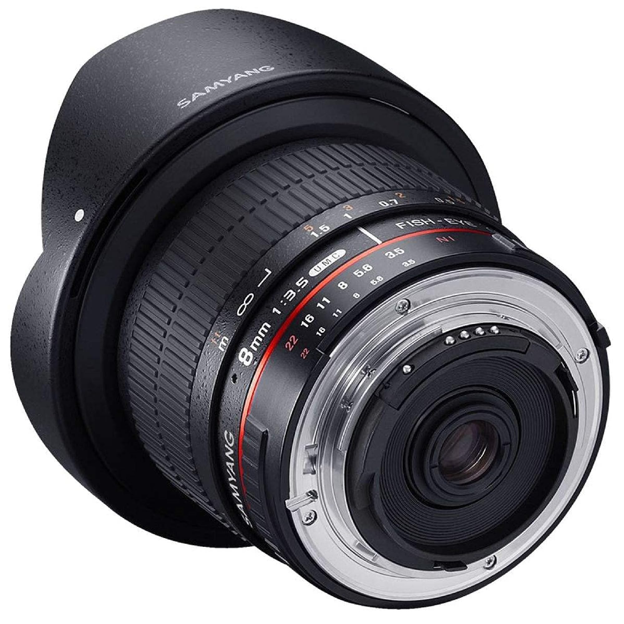 Amazon.com : SAMYANG 8 mm f/3.5 UMC CS II fisheye Lens - for Canon