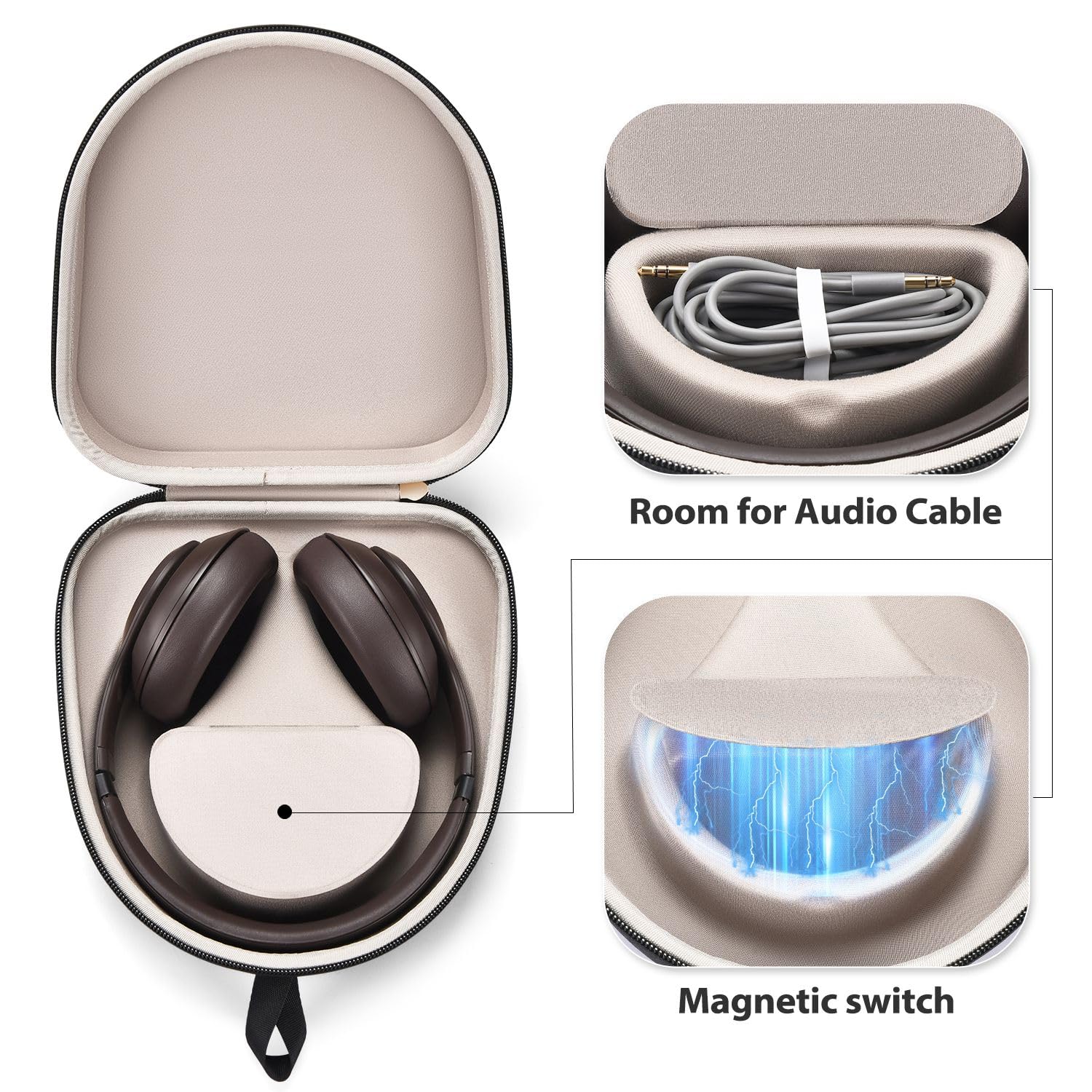 Amazon | インイヤーヘッドフォンケース Beats Solo 4、Beats Studio