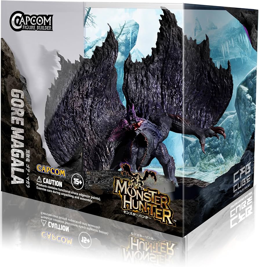 Capcom Monster Hunter Gore Magala Cube Statue : Amazon.sg: Toys
