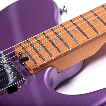 Amazon | Grote GTLM-2 ソリッドボディエレクトリックギター、焼き