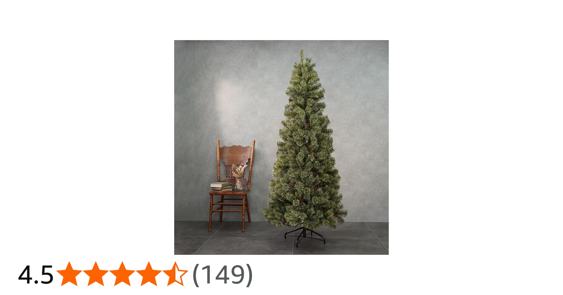 Amazon.co.jp: 7life クリスマスツリー 210cm ヌードツリー 高級