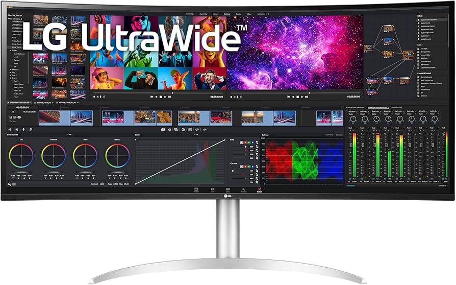 Amazon.com: LG 40WP95C-W 40'' UltraWide Curved WUHD (5120 x 2160