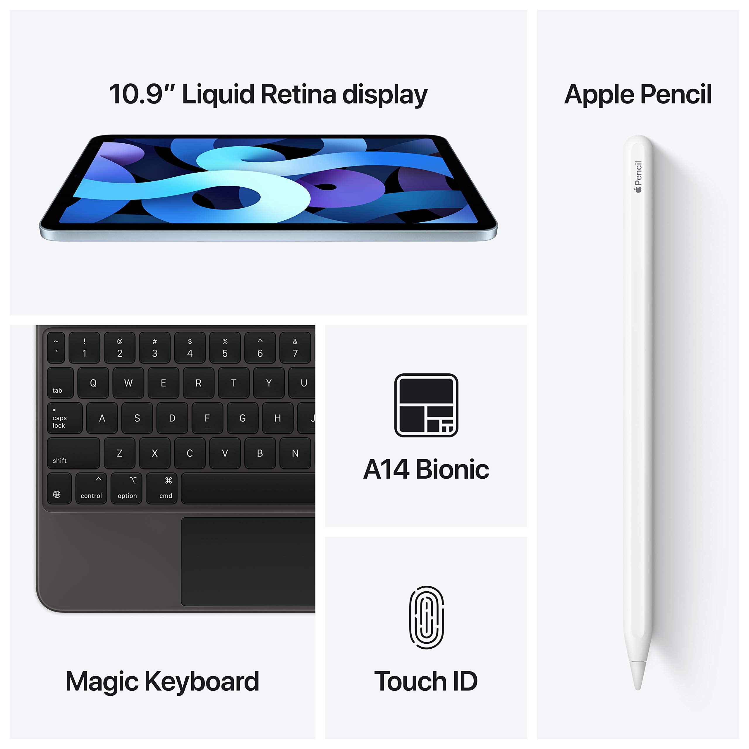 Amazon.com: Apple iPad Air (10.9-inch, Wi-Fi + Cellular, 64GB