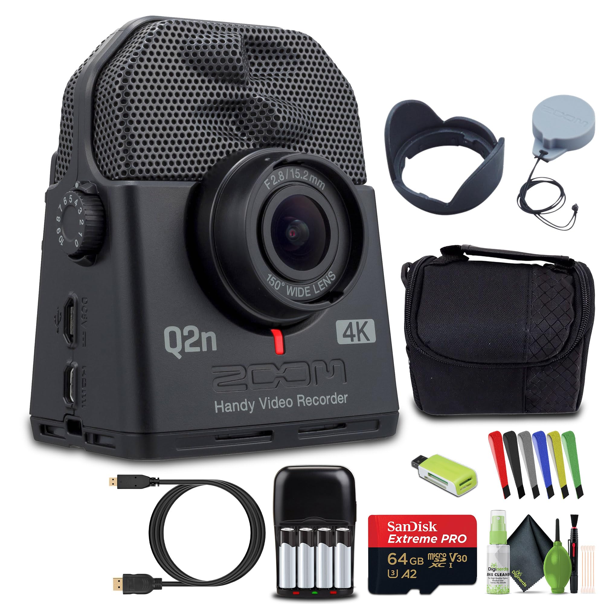 Amazon.com: Zoom Q2n-4K Handy Video Recorder, 4K/30P UHD Video