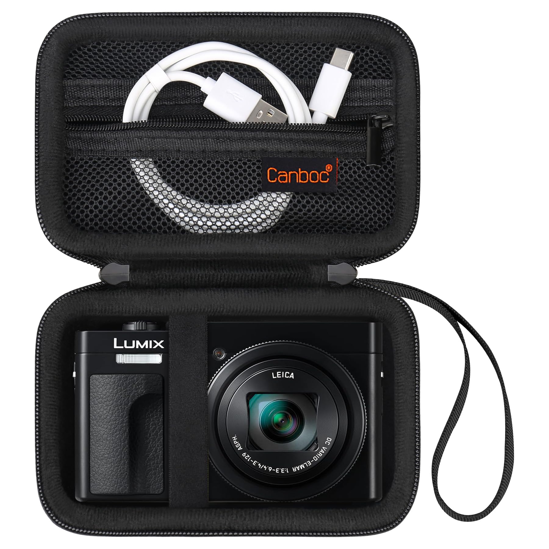 Amazon.com : Canboc Carrying Case for Panasonic LUMIX ZS99/ LX10