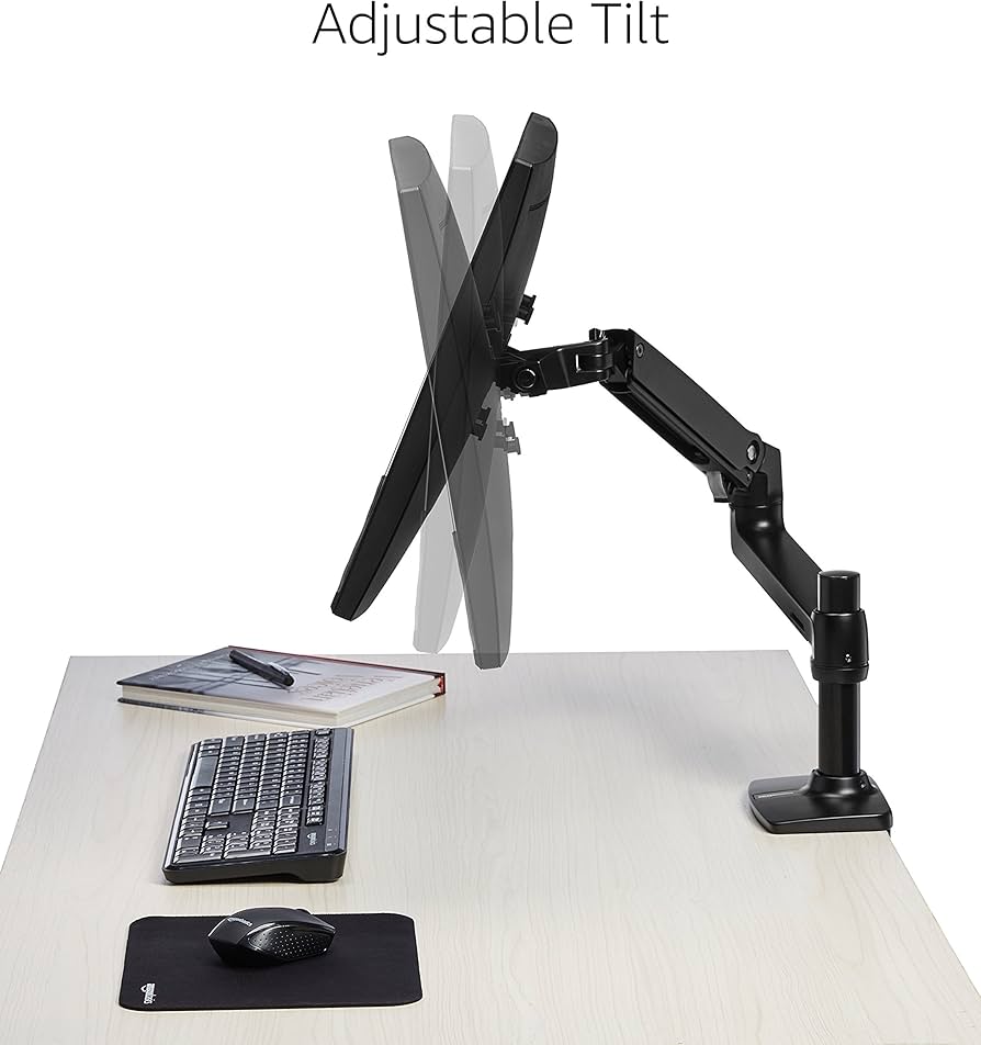 Amazon.co.jp: Amazonベーシック デスクマウントシングル-ディスプレイ