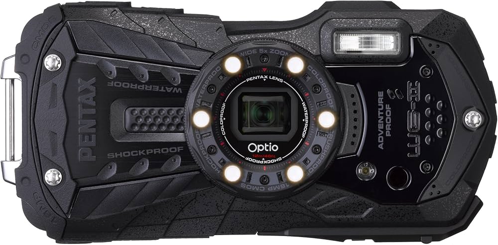 Amazon.co.jp: PENTAX 防水デジタルカメラ Optio WG-2 (オールブラック
