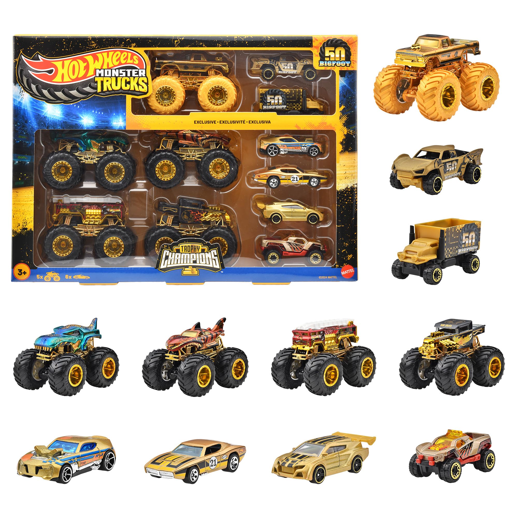 USAディズニーストアー モンスタートラック5台セット USAディズニー