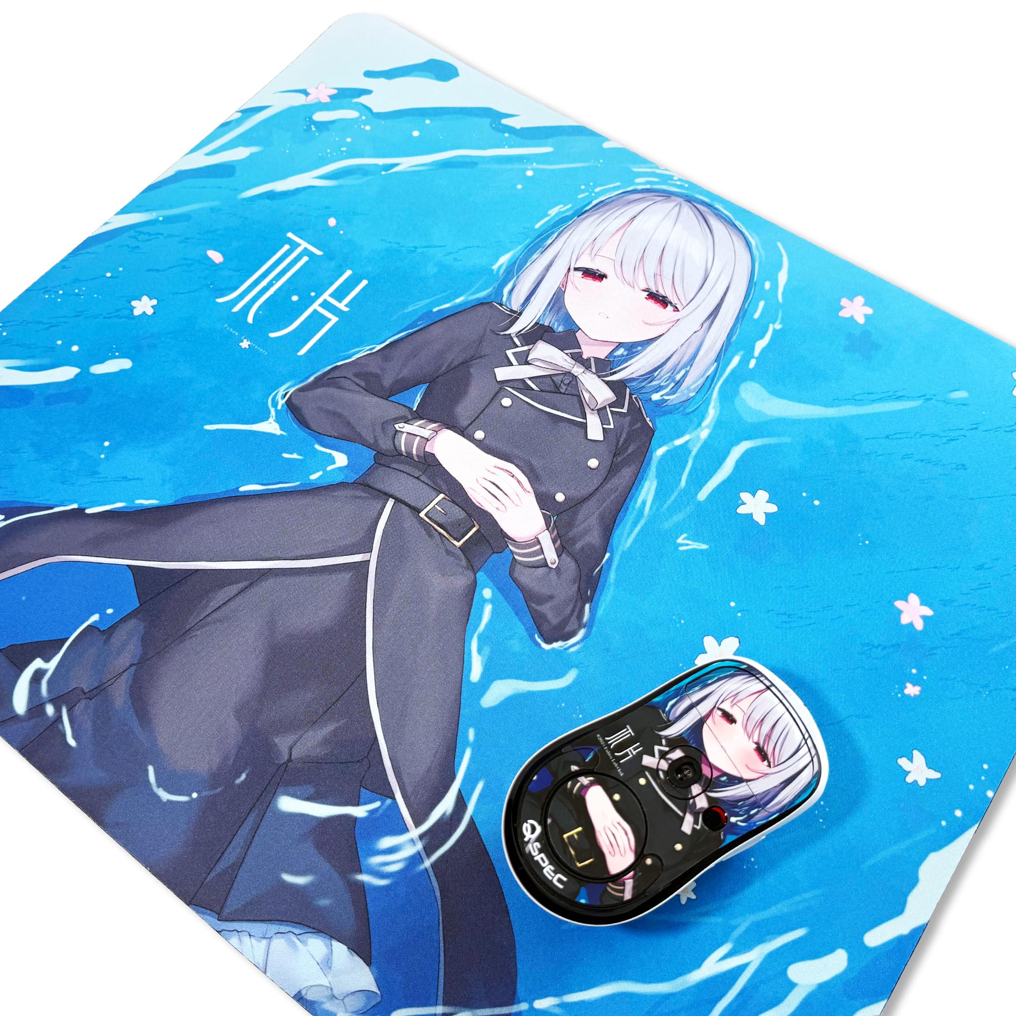Amazon.co.jp: FUHEN × ksk コラボ ゲーミングマウスパッド (490 × 420