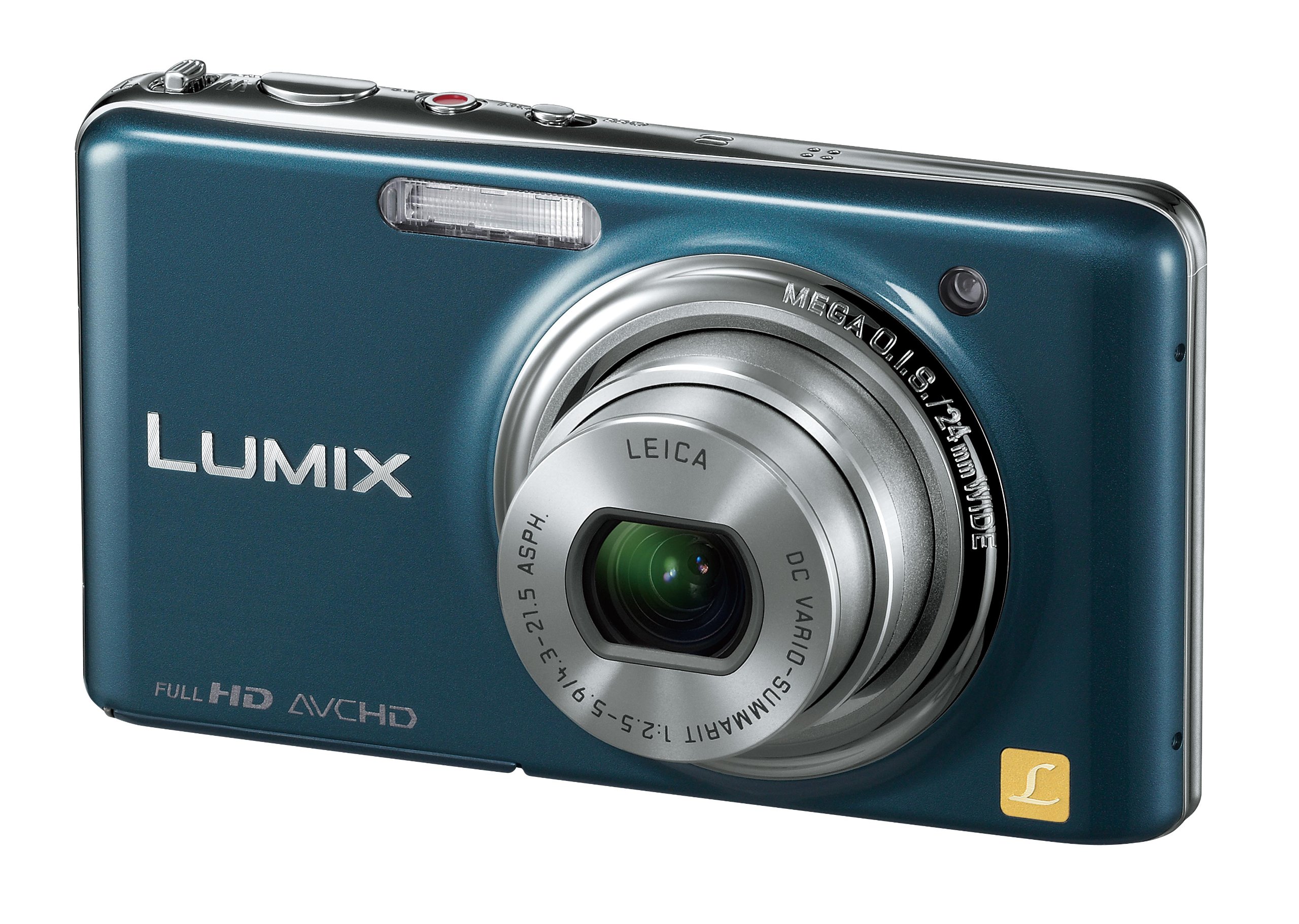 Amazon | パナソニック デジタルカメラ LUMIX FX77 スエードブルー DMC
