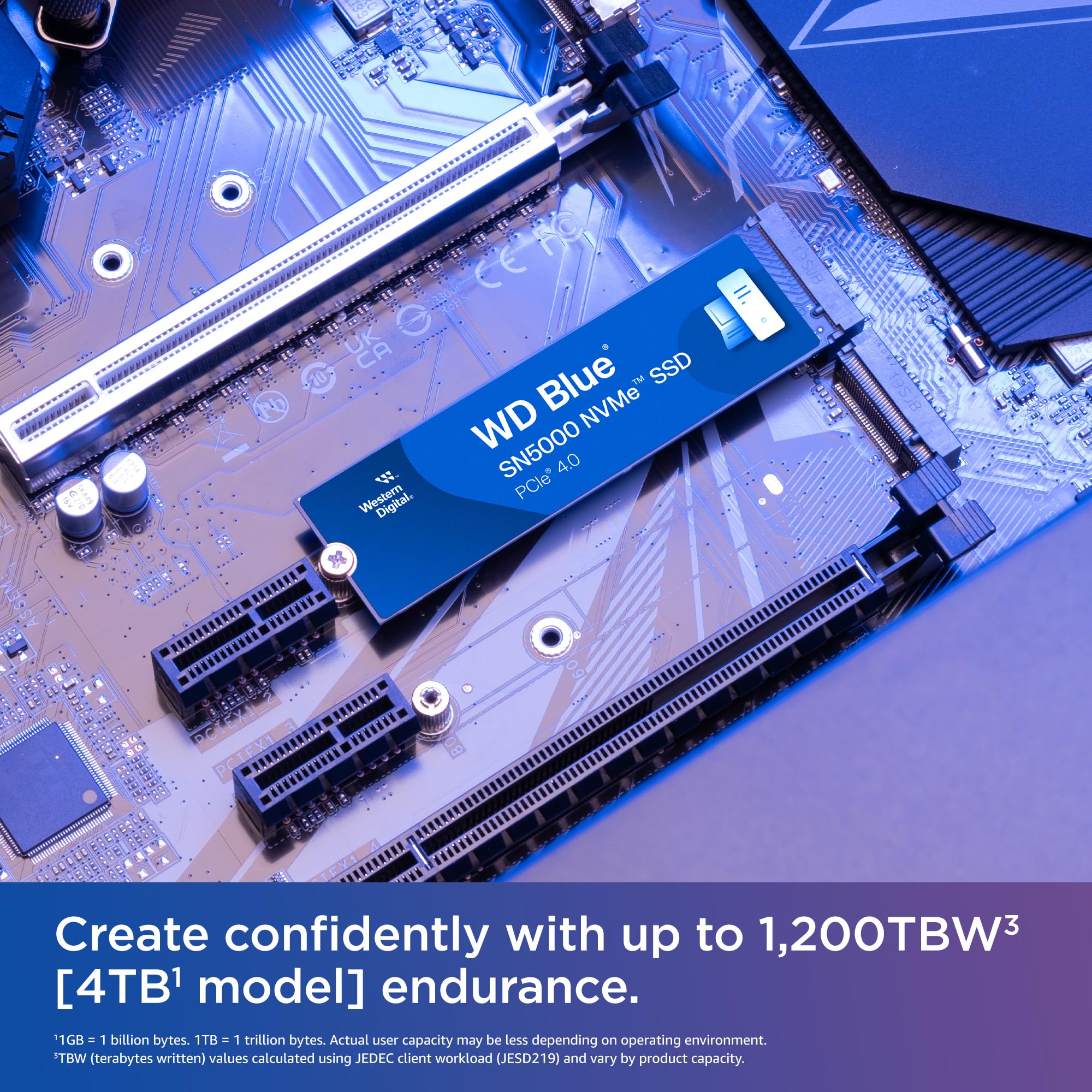 Amazon.com: Western Digital 2TB WD Blue SN5000 NVMe Internal Solid