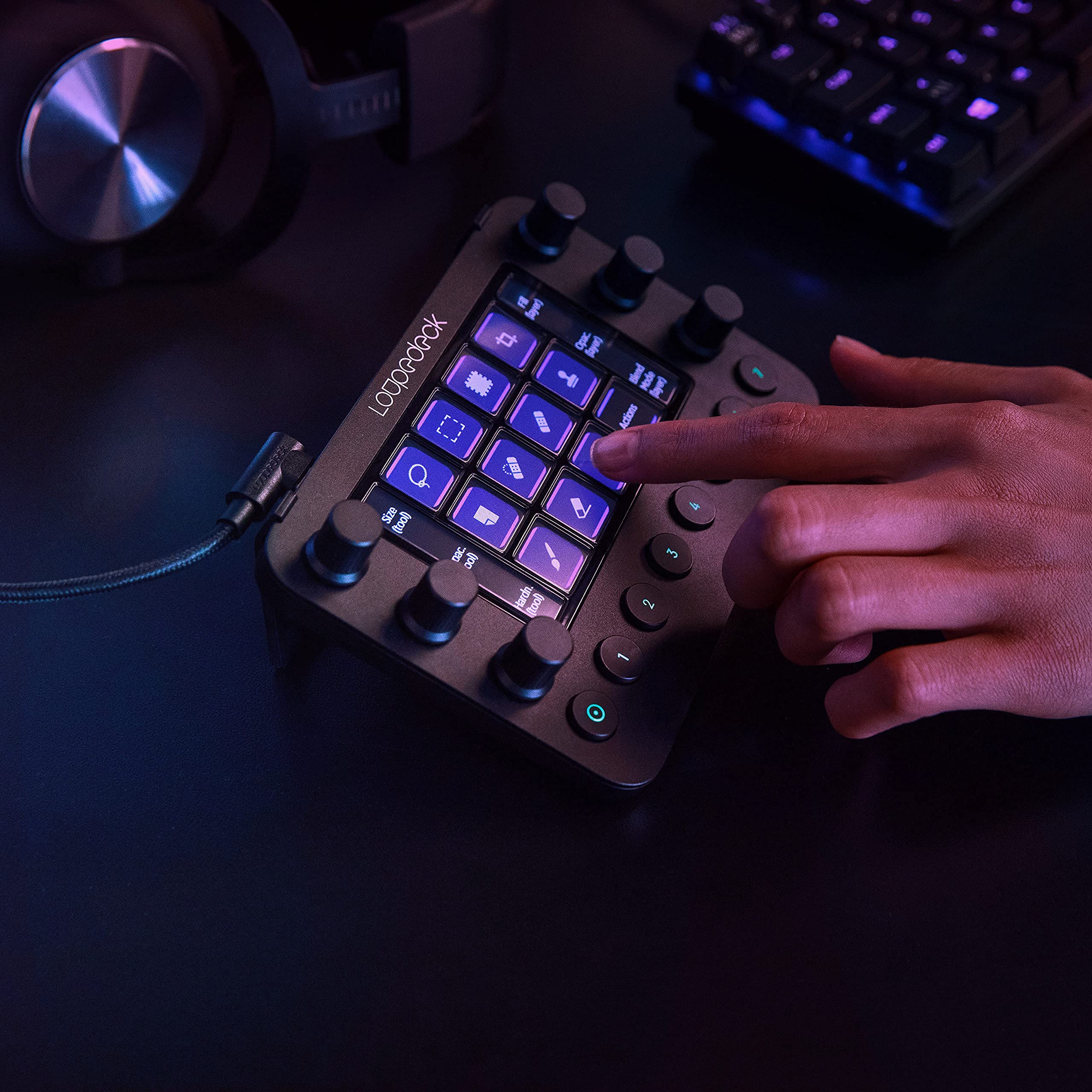 Amazon.co.jp: Loupedeck Live – ライブ配信、写真、ビデオ編集用のPC